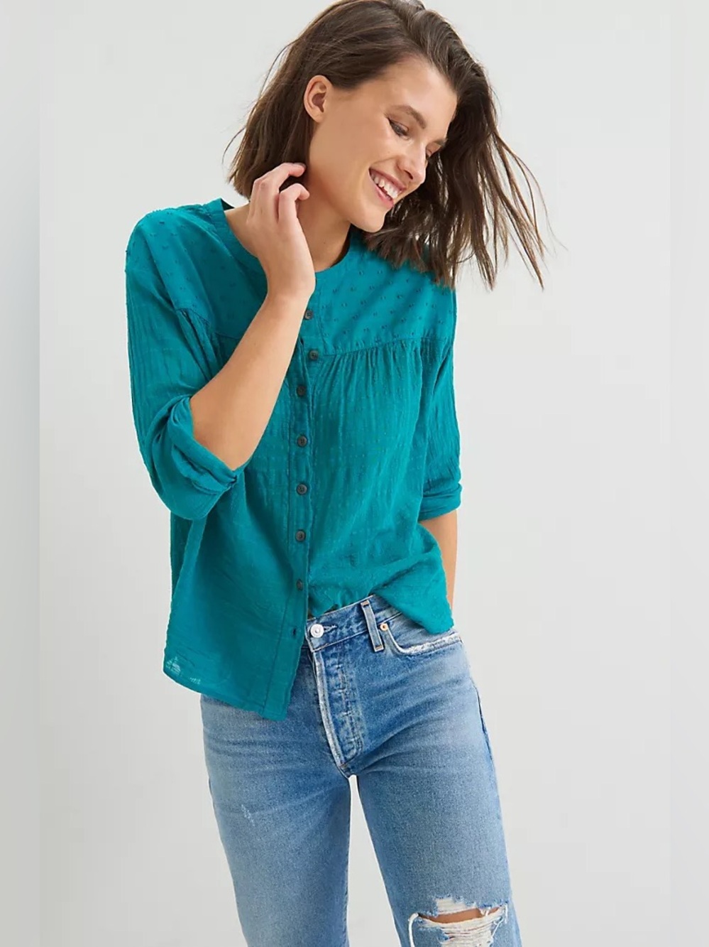 Anthropologie Pilcro Mila Blouse
